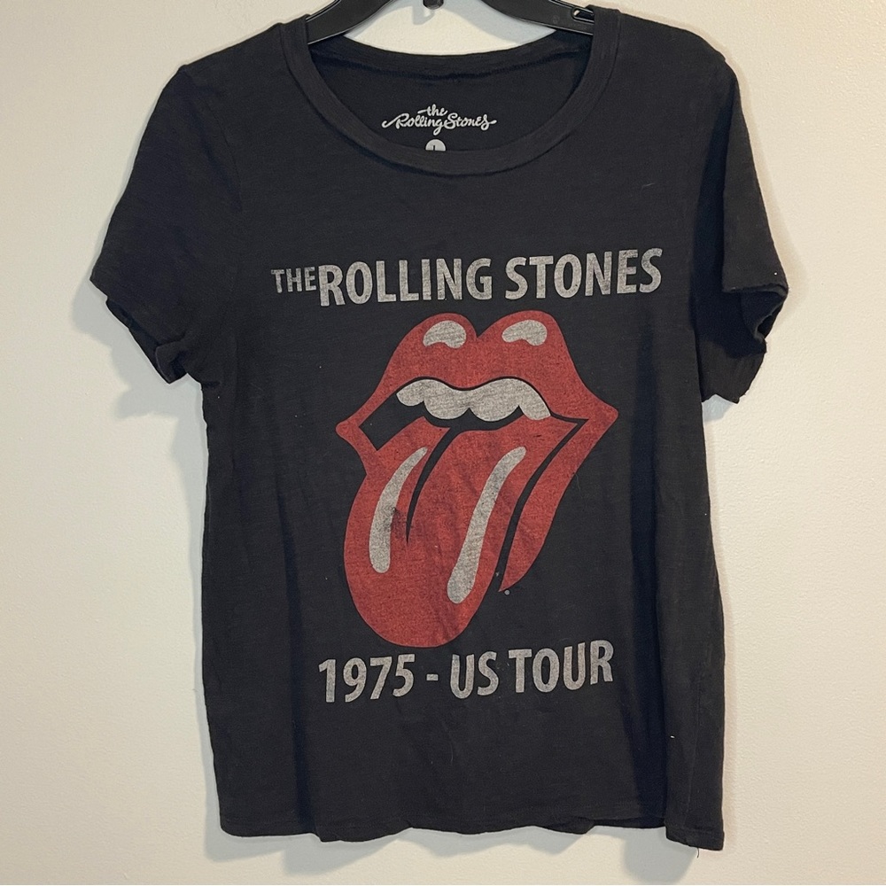 Rolling Stones Modern Black SS Concert Tshirt L